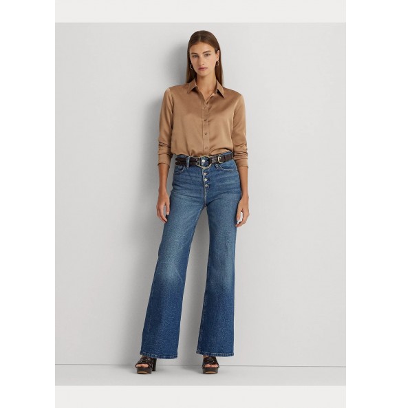 Lauren Ralph Lauren Satin Charmeuse Shirt
