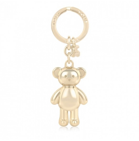 Tous Μπρελόκ Teddy Bear σε χρυσό χρώμα